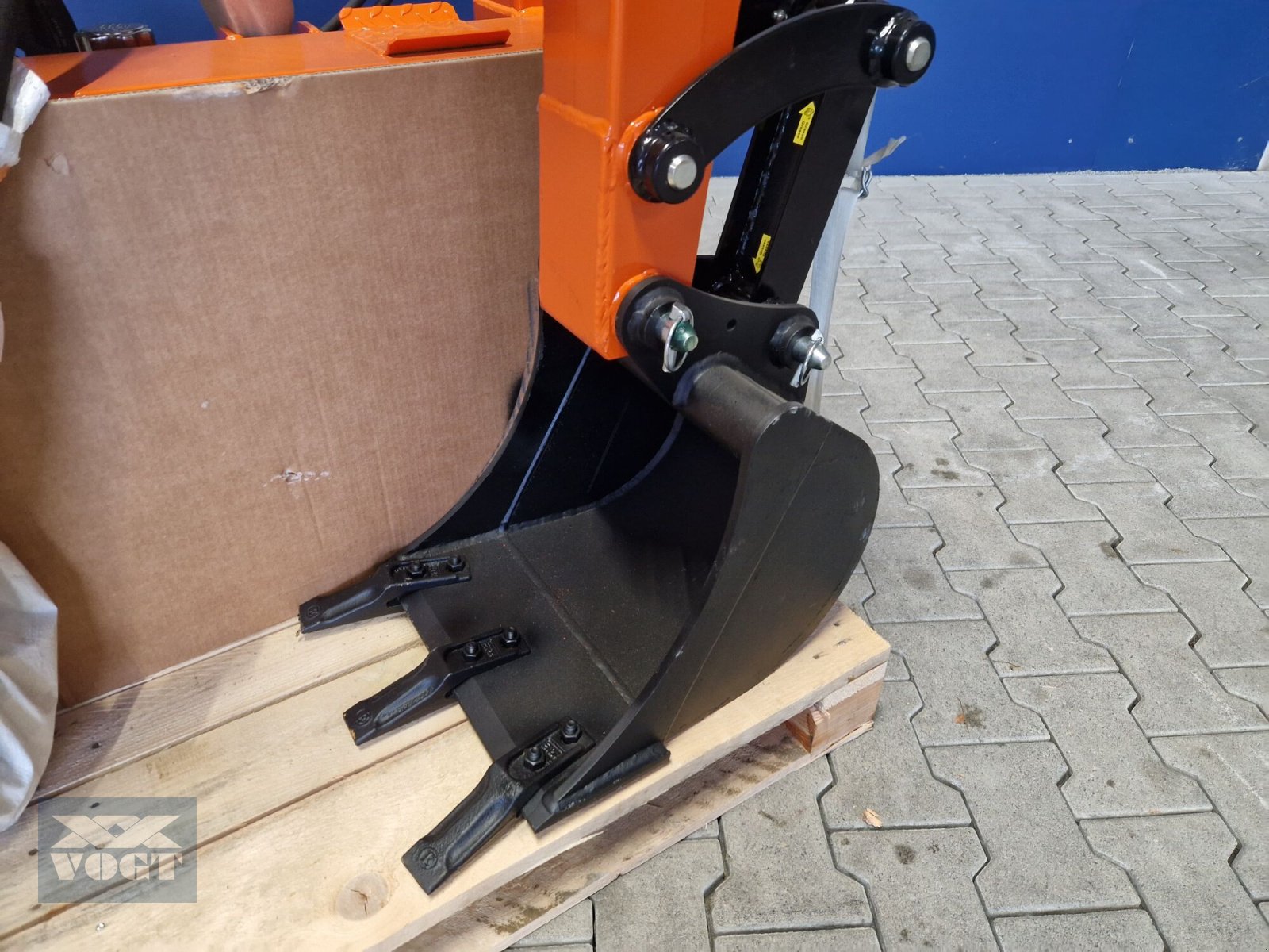 Sonstiges Traktorzubehör a típus DIGGER TIX 55 Heckbagger /Anbaubagger für Traktor inkl. Baggerschaufel-Lagergerät, Neumaschine ekkor: Schmallenberg (Kép 8)