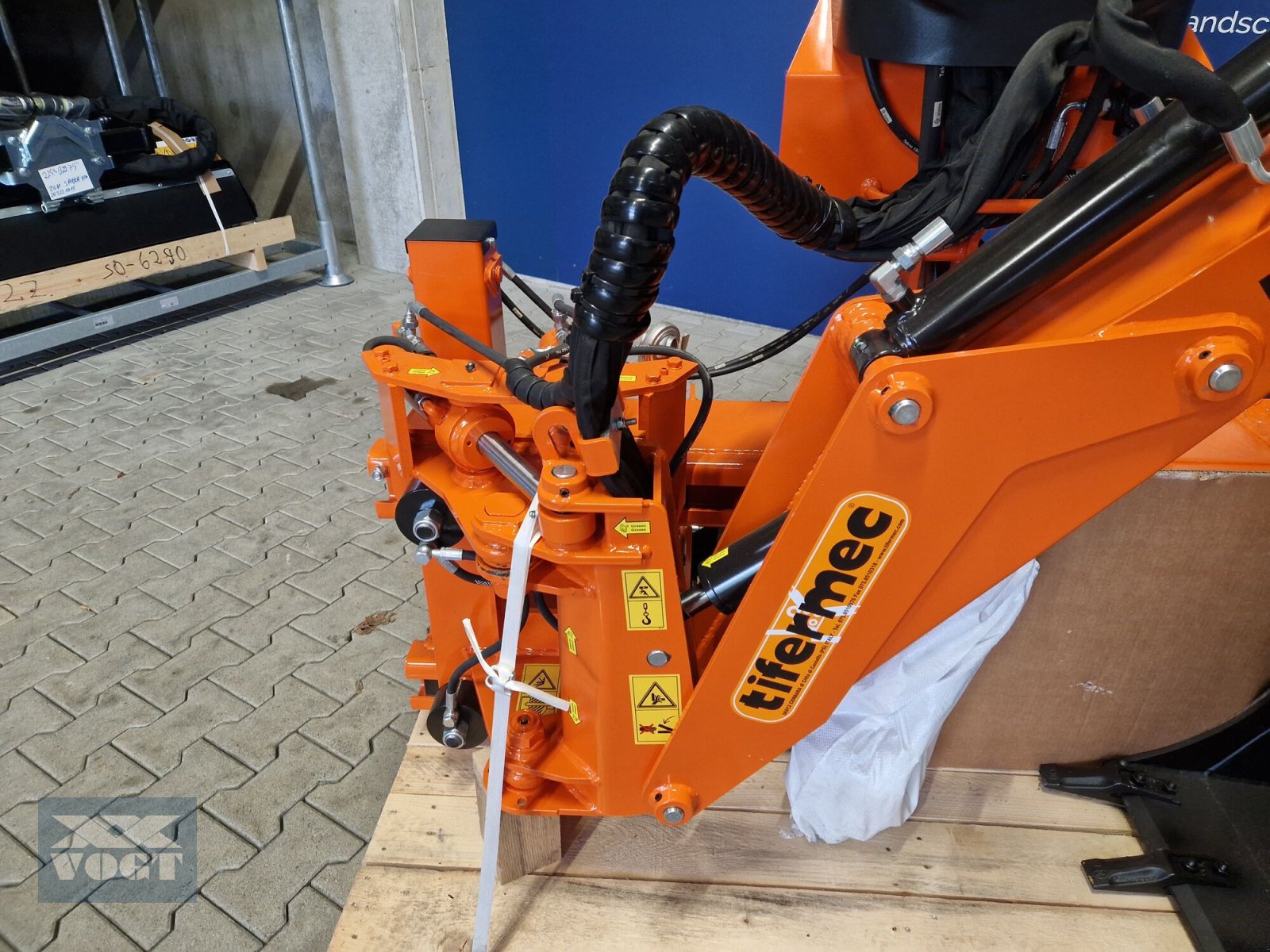 Sonstiges Traktorzubehör a típus DIGGER TIX 55 Heckbagger /Anbaubagger für Traktor inkl. Baggerschaufel-Lagergerät, Neumaschine ekkor: Schmallenberg (Kép 9)