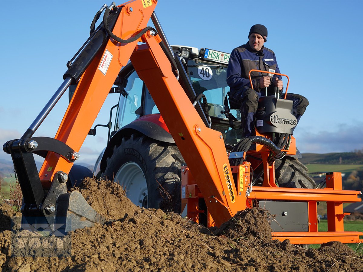 Sonstiges Traktorzubehör typu DIGGER TIX 65 Heckbagger /Anbaubagger für Traktor inkl. Baggerschaufel, Neumaschine v Schmallenberg (Obrázek 9)