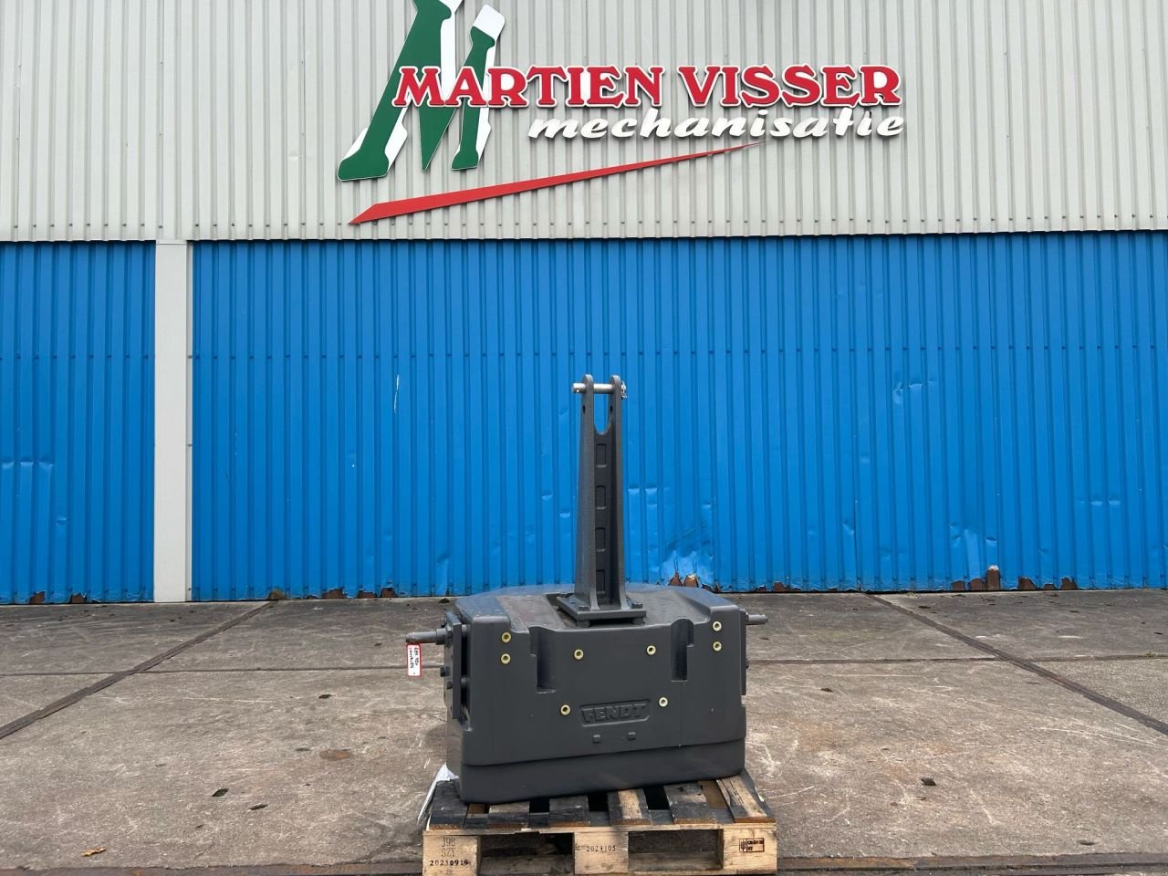 Sonstiges Traktorzubehör des Typs Fendt 870 kg Gewicht, Neumaschine in Joure (Bild 1)