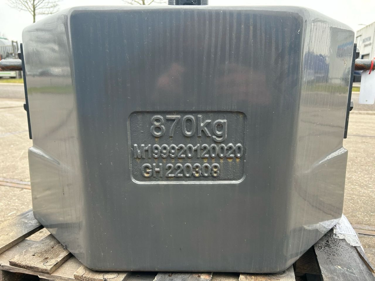 Sonstiges Traktorzubehör des Typs Fendt 870 kg Gewicht, Neumaschine in Joure (Bild 2)