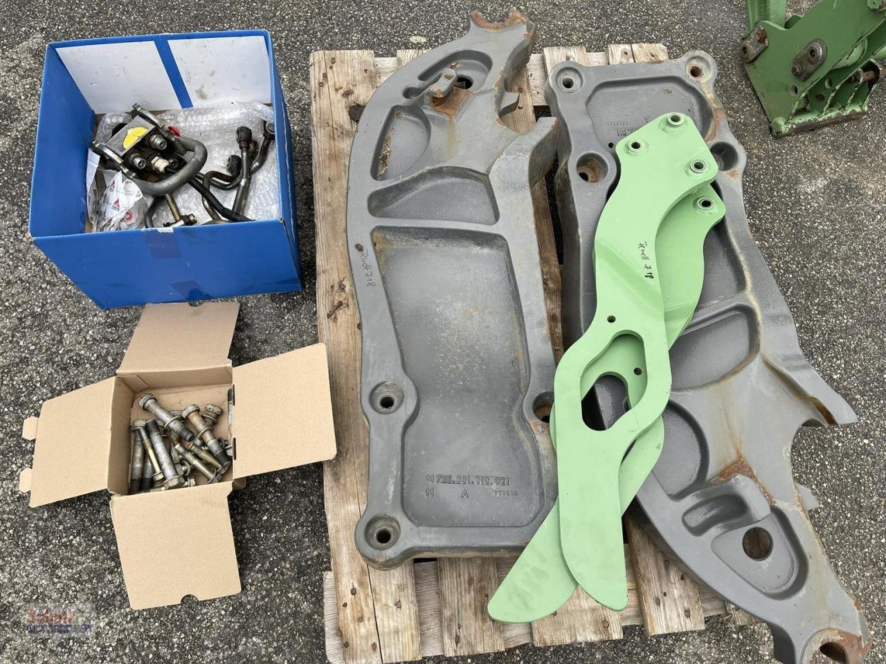 Sonstiges Traktorzubehör za tip Fendt Cargo 5X85 Frontlader, Gebrauchtmaschine u Schierling (Slika 12)