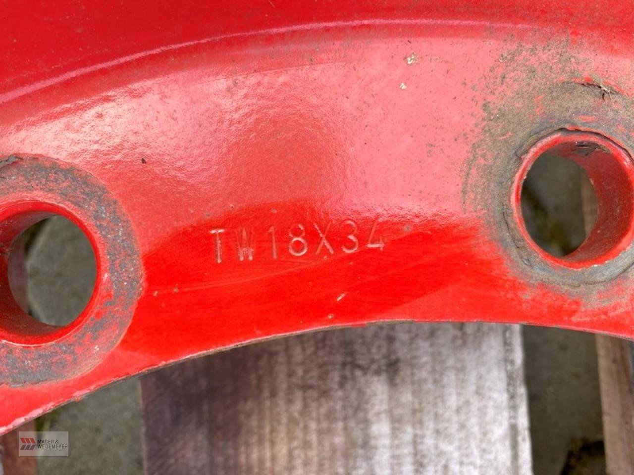 Sonstiges Traktorzubehör des Typs Fendt FELGEN 9ER FENDT TW18X34 TW25X42, Gebrauchtmaschine in Oyten (Bild 3)