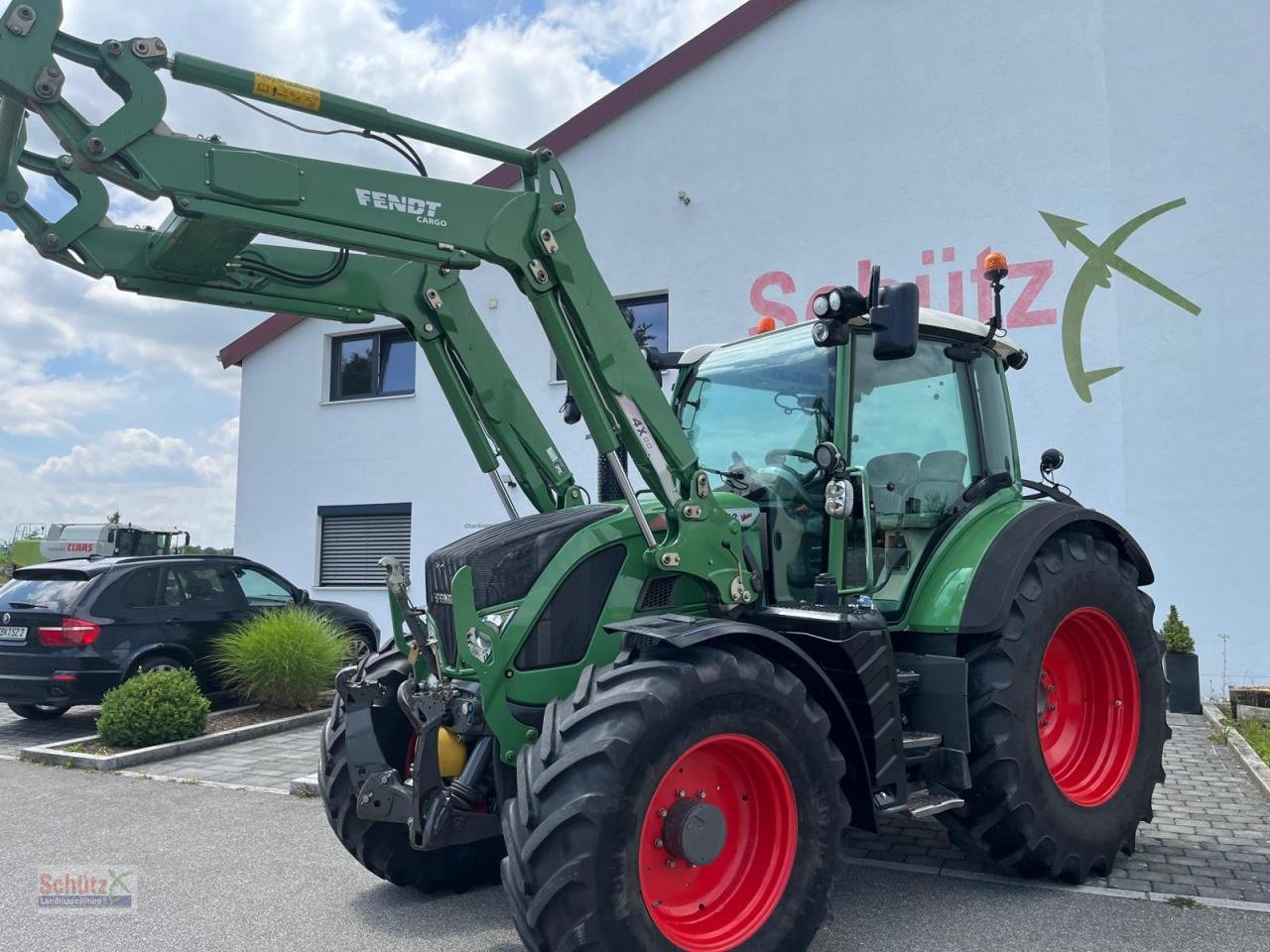 Sonstiges Traktorzubehör типа Fendt Frontlader Cargo 4X80 mit Konsole Vario 500 700, Gebrauchtmaschine в Schierling (Фотография 2)
