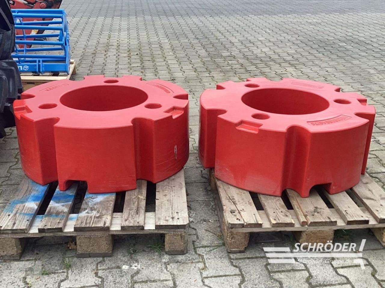 Sonstiges Traktorzubehör des Typs Fendt HINTERRADGEWICHTE 2 X 1000KG, Gebrauchtmaschine in Lastrup (Bild 3)