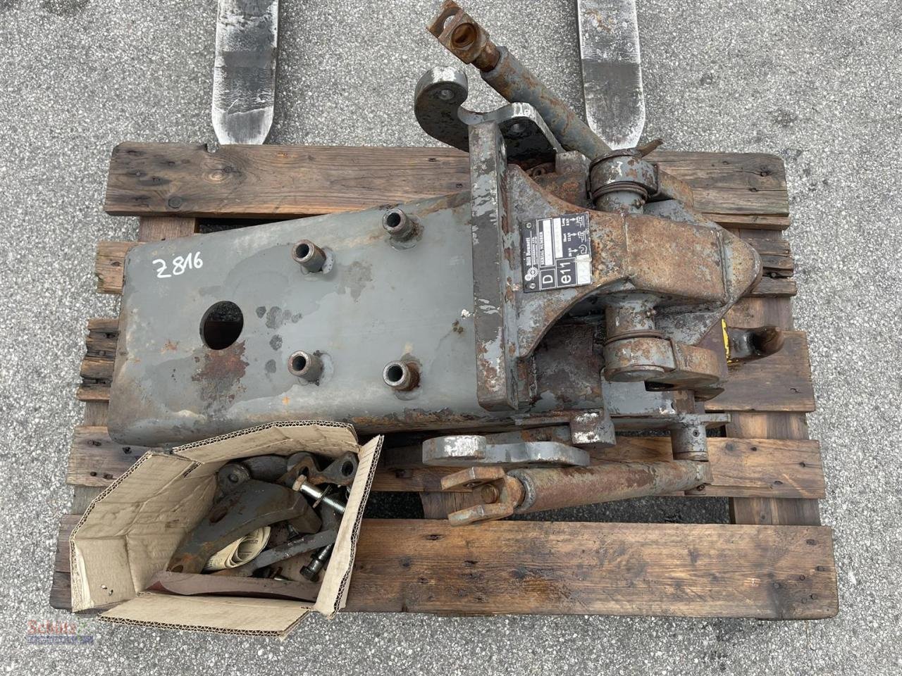 Sonstiges Traktorzubehör tipa Fendt Vario 309 Ci Hitch Anhängung, Gebrauchtmaschine u Schierling (Slika 1)