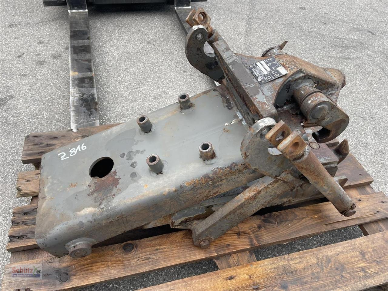 Sonstiges Traktorzubehör tipa Fendt Vario 309 Ci Hitch Anhängung, Gebrauchtmaschine u Schierling (Slika 2)