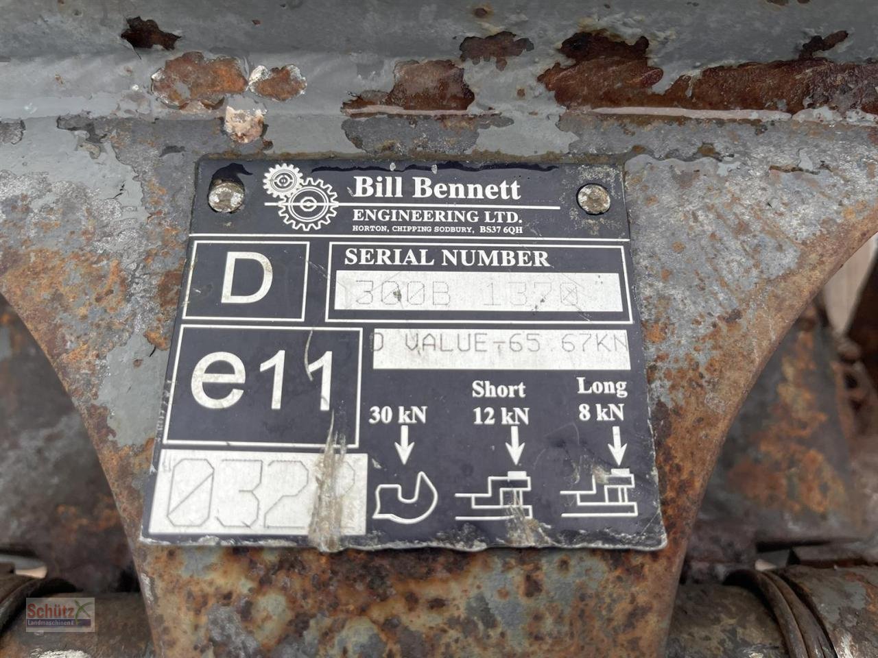 Sonstiges Traktorzubehör tipa Fendt Vario 309 Ci Hitch Anhängung, Gebrauchtmaschine u Schierling (Slika 7)