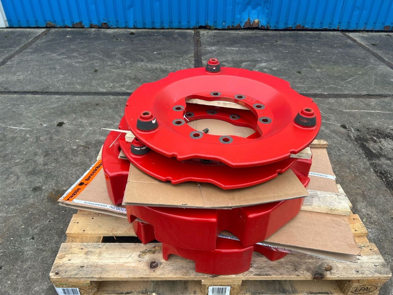 Sonstiges Traktorzubehör des Typs Fendt Wielgewichten 2x 300 kg 10-gaats, Neumaschine in Joure (Bild 3)