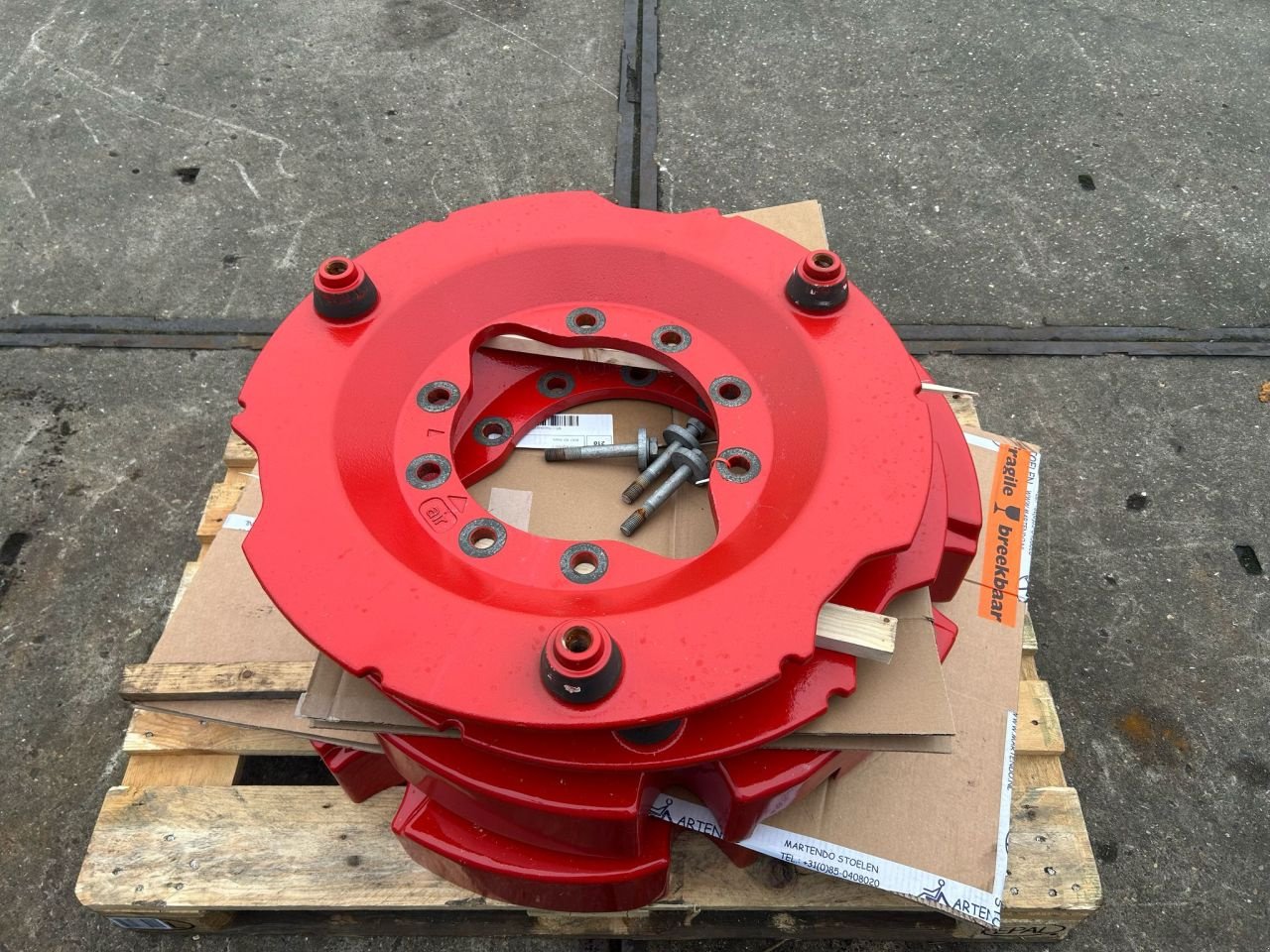 Sonstiges Traktorzubehör des Typs Fendt Wielgewichten 2x 300 kg 10-gaats, Neumaschine in Joure (Bild 5)