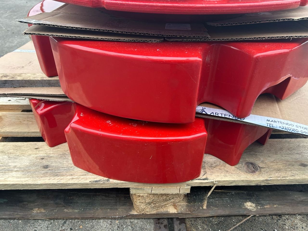 Sonstiges Traktorzubehör des Typs Fendt Wielgewichten 2x 300 kg 10-gaats, Neumaschine in Joure (Bild 4)