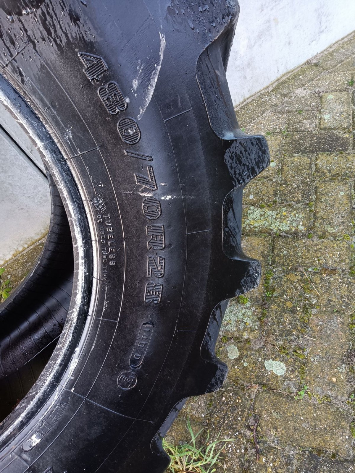 Sonstiges Traktorzubehör typu Firestone 480/70R28, Gebrauchtmaschine v Loosbroek (Obrázek 1)