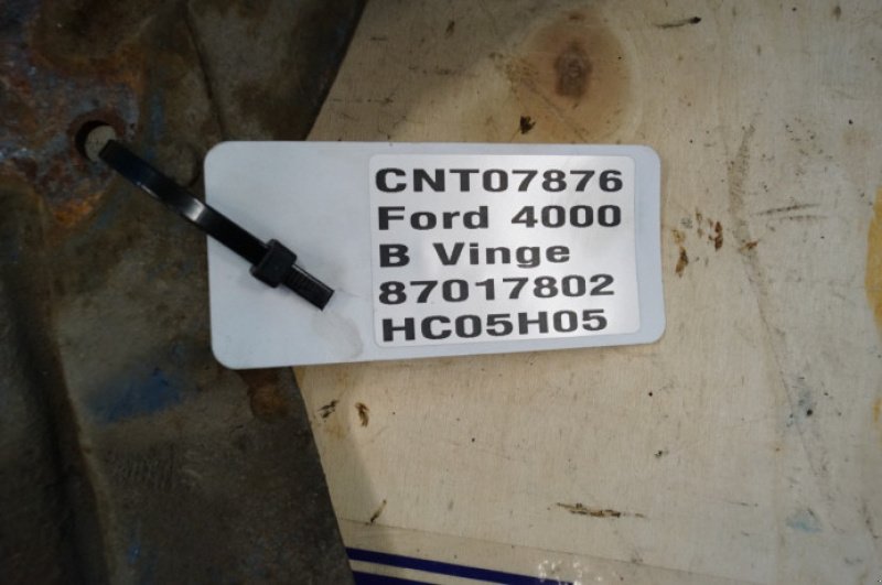 Sonstiges Traktorzubehör typu Ford 4000, Gebrauchtmaschine v Hemmet (Obrázek 6)