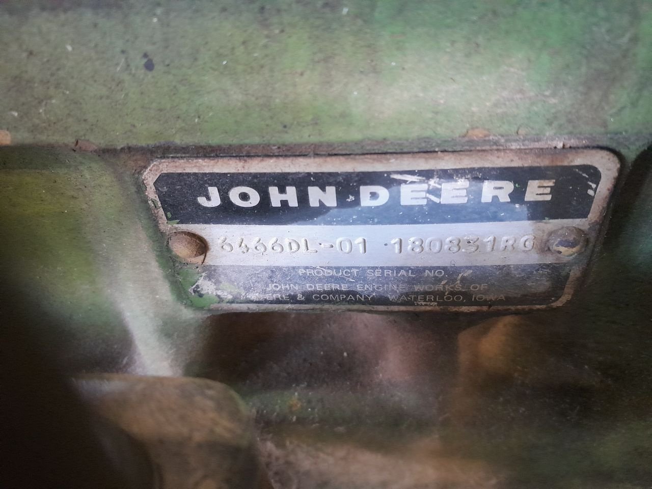 Sonstiges Traktorzubehör типа John Deere 6466 motoren, Gebrauchtmaschine в Meijel (Фотография 7)