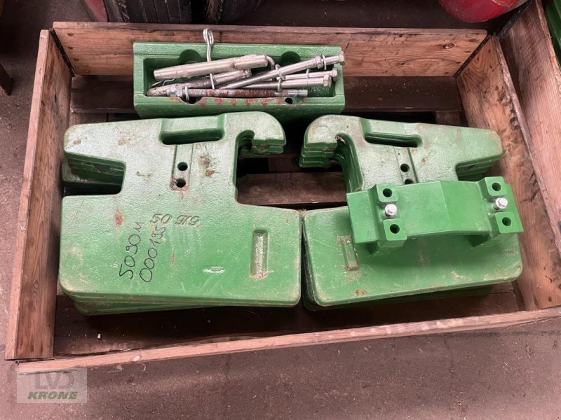 Sonstiges Traktorzubehör типа John Deere 6x 50kg, Gebrauchtmaschine в Spelle