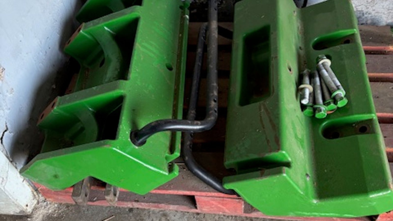 Sonstiges Traktorzubehör vrste John Deere Basis frontvægte, Gebrauchtmaschine v Toftlund (Slika 2)