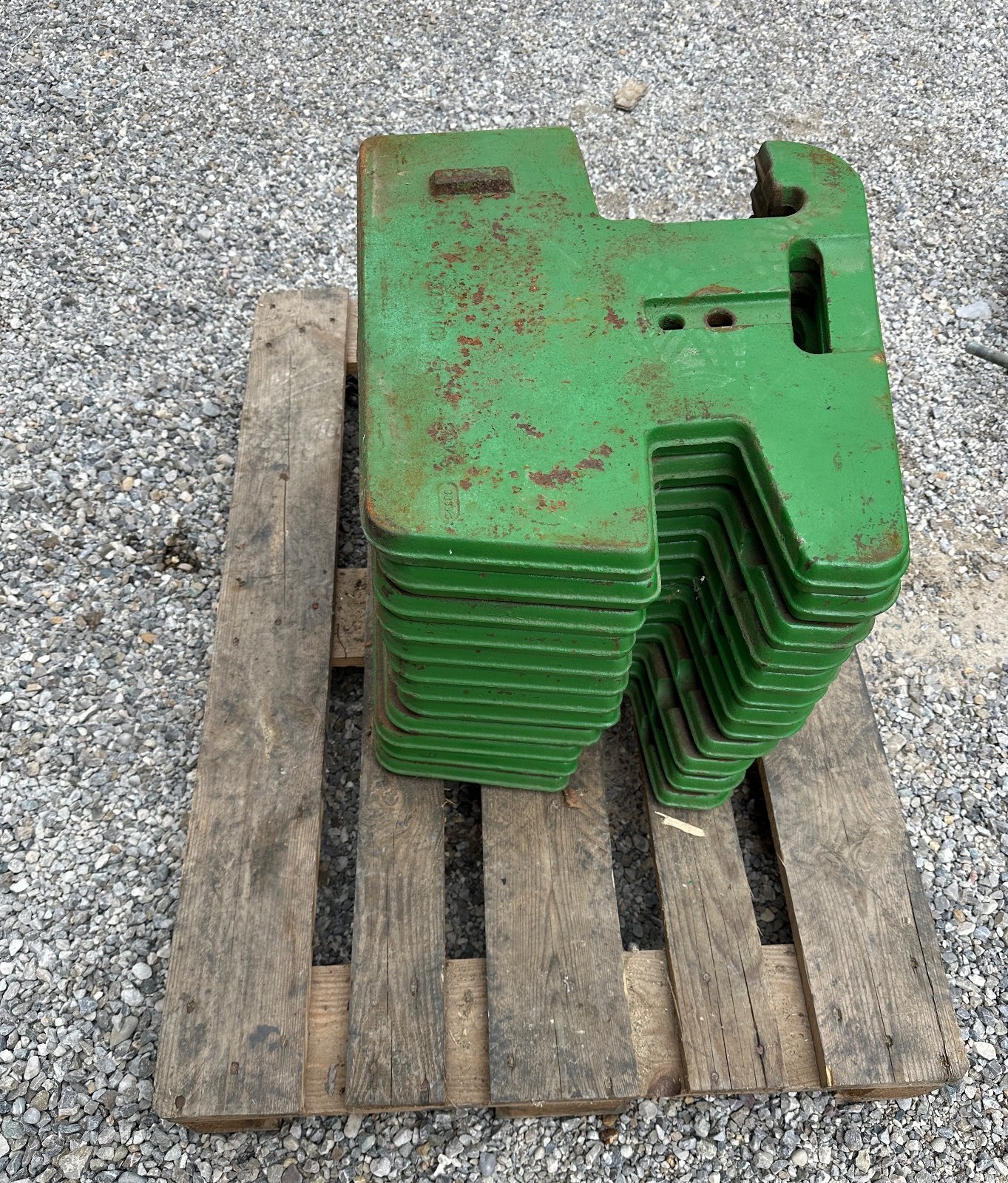 Sonstiges Traktorzubehör от тип John Deere Frontgewichte 50 Kg, Gebrauchtmaschine в Reichling (Снимка 1)