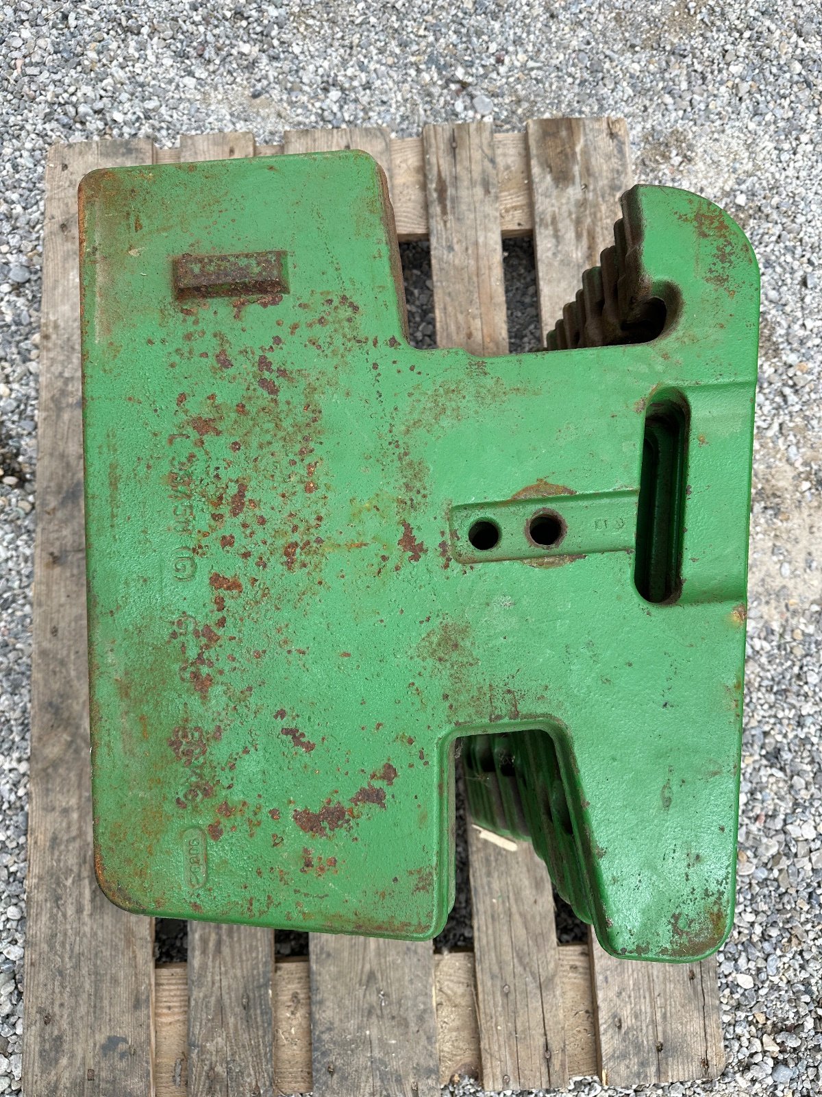 Sonstiges Traktorzubehör от тип John Deere Frontgewichte 50 Kg, Gebrauchtmaschine в Reichling (Снимка 2)