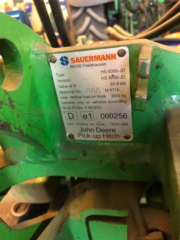 Sonstiges Traktorzubehör типа John Deere Hitchkrog fra JD 8000 & JD 6000, Gebrauchtmaschine в Brønderslev (Фотография 2)