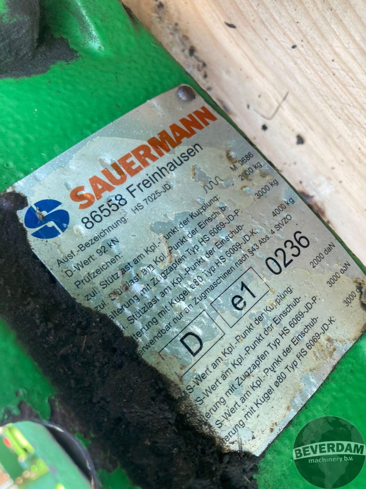 Sonstiges Traktorzubehör του τύπου John Deere trekhaakframe / trekhaak /, Gebrauchtmaschine σε Vriezenveen (Φωτογραφία 6)