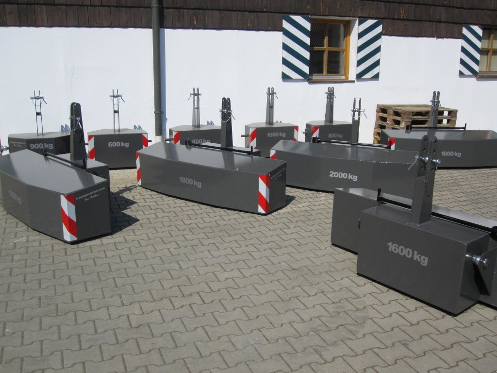 Sonstiges Traktorzubehör des Typs Koller STAHL-Frontgewichte 800-3000kg, Neumaschine in Bayerbach (Bild 4)