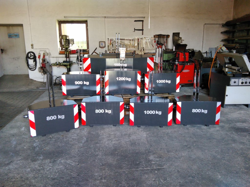 Sonstiges Traktorzubehör des Typs Koller STAHL-Frontgewichte 800-3000kg, Neumaschine in Bayerbach (Bild 14)