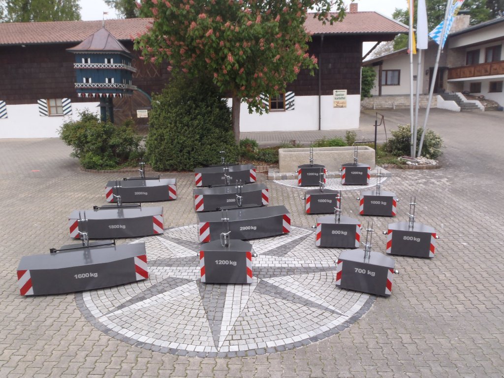 Sonstiges Traktorzubehör des Typs Koller STAHL-Frontgewichte 800-3000kg, Neumaschine in Bayerbach (Bild 15)