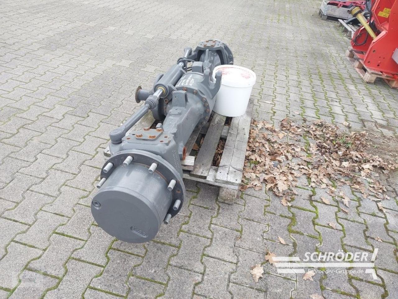 Sonstiges Traktorzubehör typu Massey Ferguson ALLRADACHSE ZUM MF 7000 DYNA VT/DYNA-6, Gebrauchtmaschine v Lastrup (Obrázek 1)