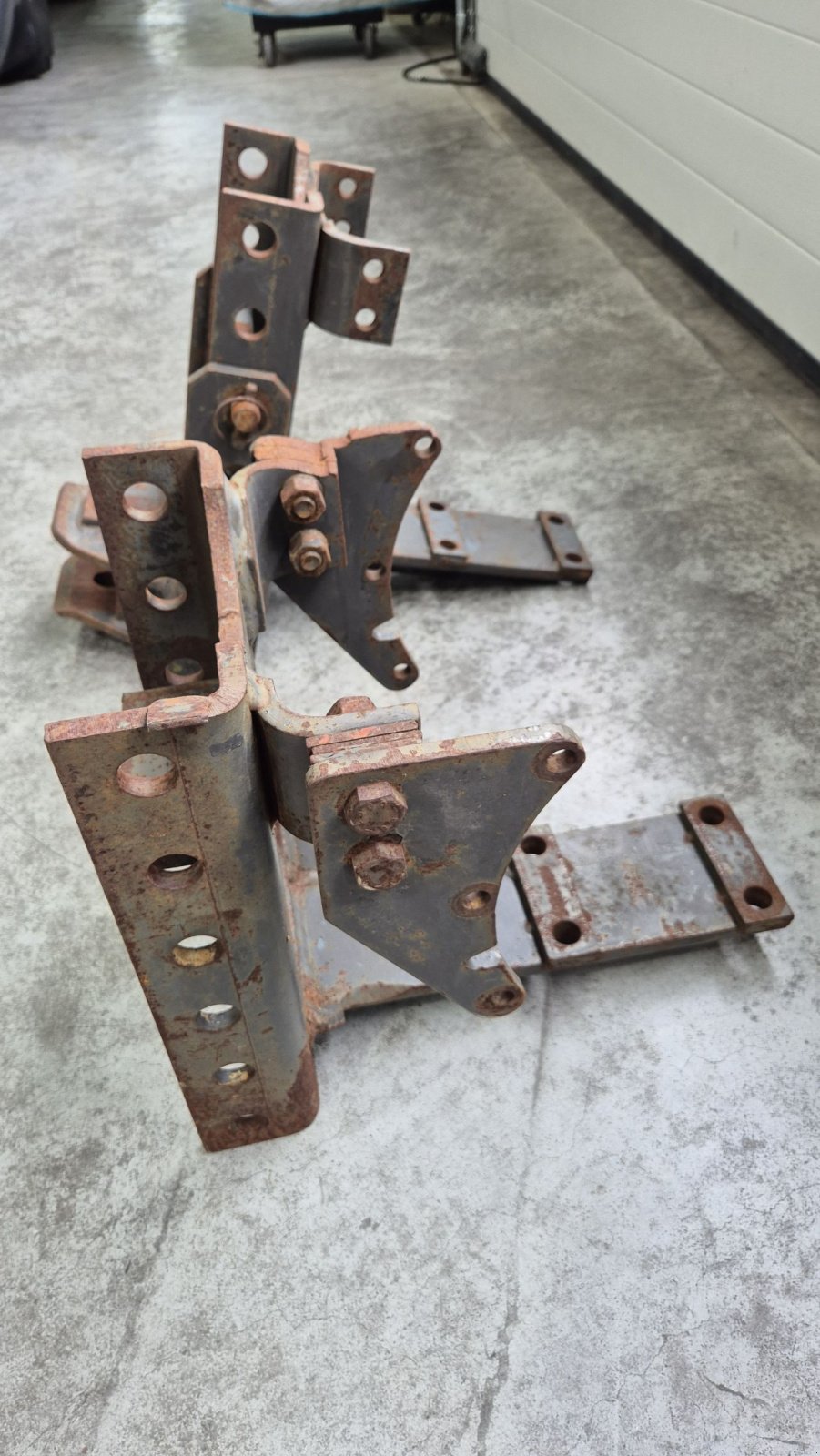 Sonstiges Traktorzubehör typu Massey Ferguson Trekhaakslede trekhaakrail frame, Gebrauchtmaschine v Schoonebeek (Obrázek 3)