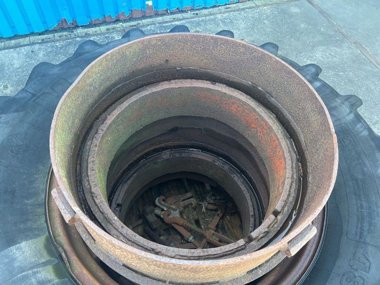 Sonstiges Traktorzubehör typu Michelin 480/65R28, Gebrauchtmaschine w Joure (Zdjęcie 7)