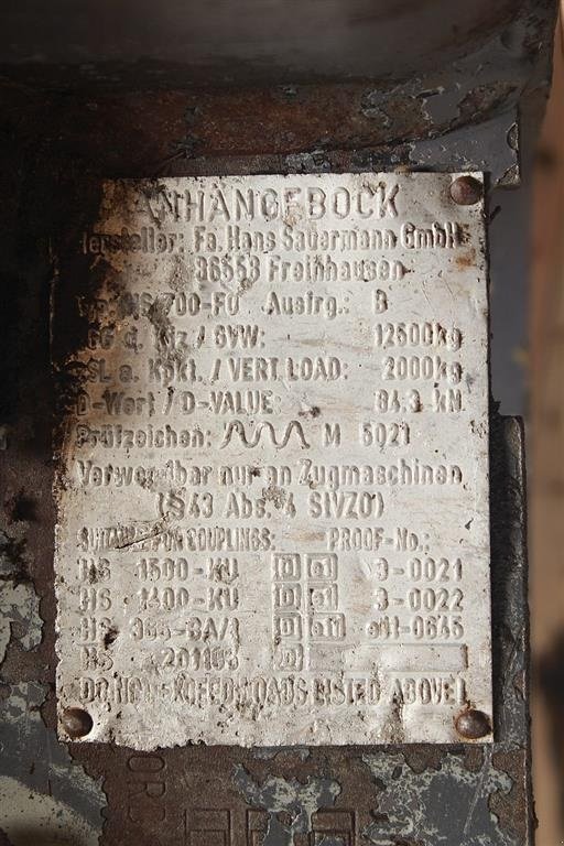 Sonstiges Traktorzubehör des Typs New Holland 8670 Træk / Pick Up Hitch, Gebrauchtmaschine in Viborg (Bild 5)