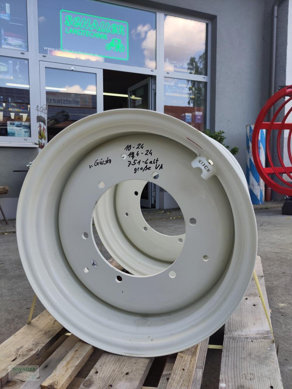 Sonstiges Traktorzubehör typu Renault Felgen Satz 10X24  neu 751-4, 951-4, große TX-Reihe, Gebrauchtmaschine v Geiselhöring (Obrázek 1)