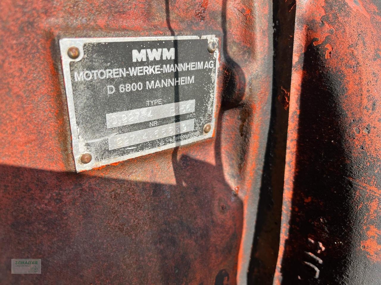 Sonstiges Traktorzubehör типа Renault MWM Motor D227.4 Renault 651(-4), Gebrauchtmaschine в Geiselhöring (Фотография 3)
