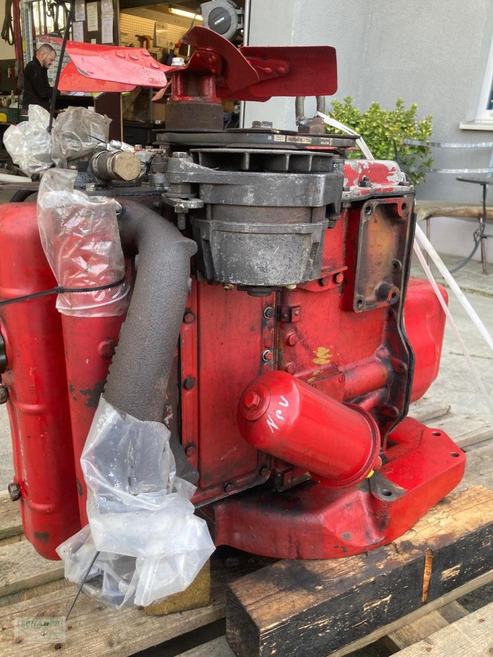 Sonstiges Traktorzubehör typu Renault Super 4 Motor, Gebrauchtmaschine v Geiselhöring (Obrázek 6)