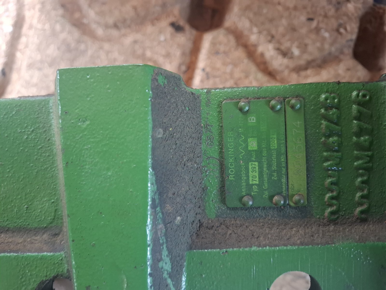 Sonstiges Traktorzubehör типа Rockinger Anbaubock, Gebrauchtmaschine в Holzgünz (Фотография 2)