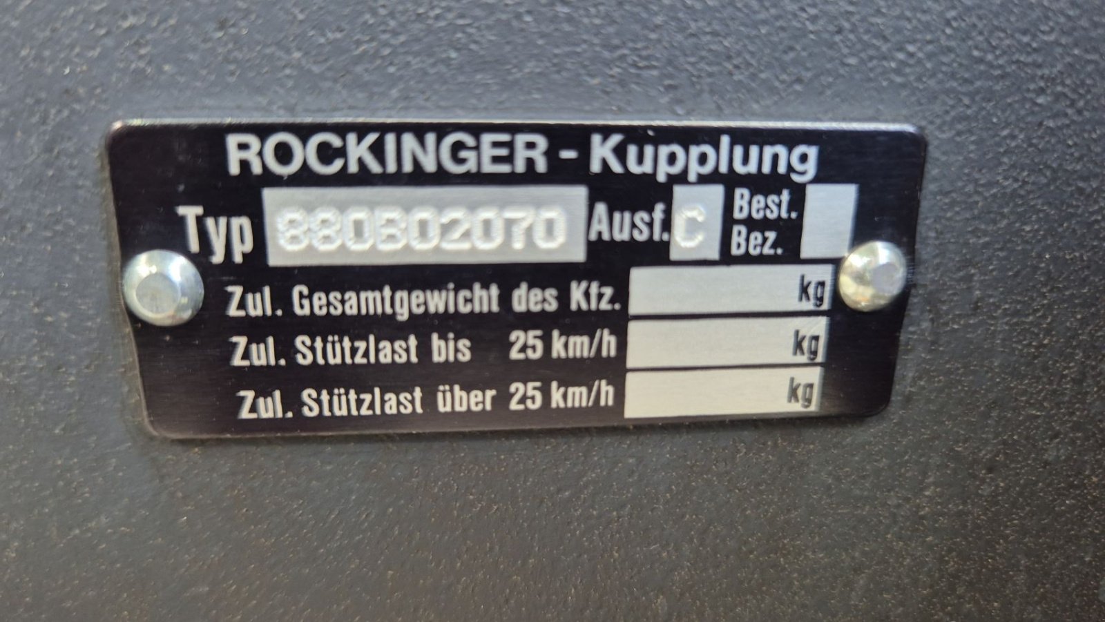 Sonstiges Traktorzubehör typu Rockinger trekhaakframe met K80, Neumaschine v Schoonebeek (Obrázek 7)