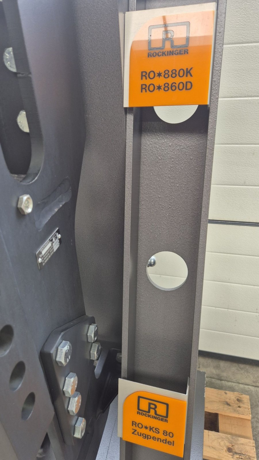 Sonstiges Traktorzubehör typu Rockinger trekhaakframe met K80, Neumaschine v Schoonebeek (Obrázek 8)