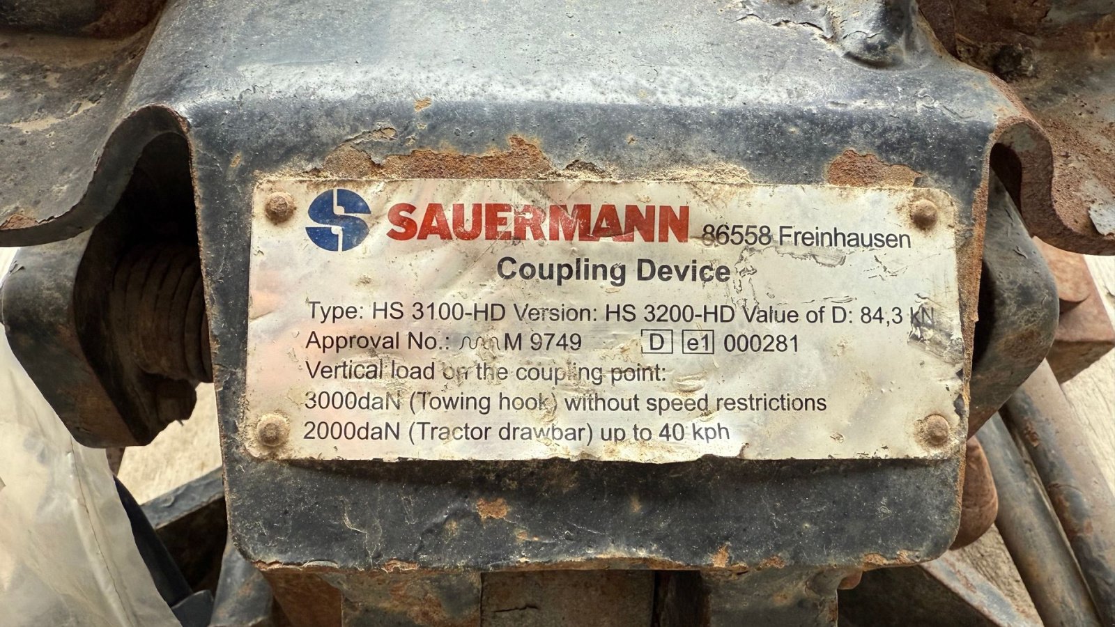 Sonstiges Traktorzubehör типа Sauermann Hitchkrog T7/Puma LWB, Gebrauchtmaschine в Gjerlev J. (Фотография 4)