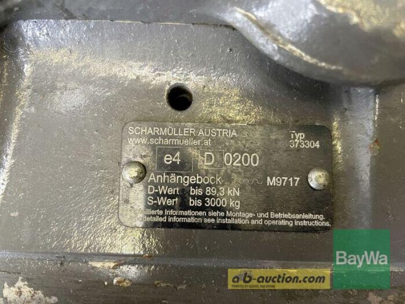 Sonstiges Traktorzubehör typu Scharmüller K80 IM SCHLITTEN, Gebrauchtmaschine v Bamberg (Obrázok 4)