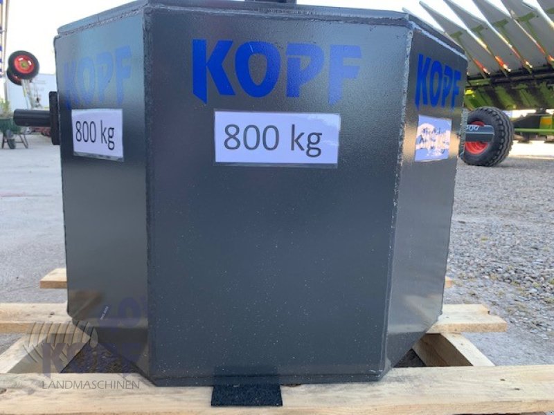 Sonstiges Traktorzubehör типа Sonstige 800 kg Frontgewicht für Front und Heckhydraulik, Gebrauchtmaschine в Schutterzell (Фотография 3)