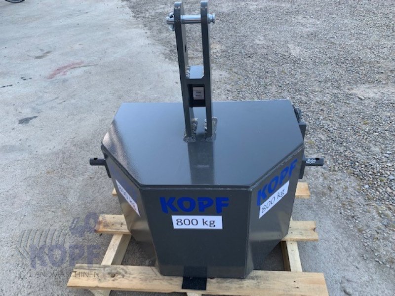 Sonstiges Traktorzubehör типа Sonstige 800 kg Frontgewicht für Front und Heckhydraulik, Gebrauchtmaschine в Schutterzell (Фотография 5)