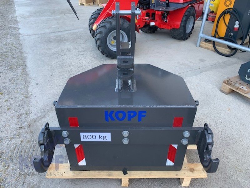 Sonstiges Traktorzubehör типа Sonstige 800 kg Frontgewicht für Front und Heckhydraulik, Gebrauchtmaschine в Schutterzell (Фотография 6)