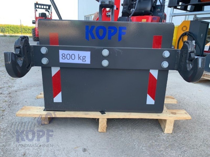 Sonstiges Traktorzubehör типа Sonstige 800 kg Frontgewicht für Front und Heckhydraulik, Gebrauchtmaschine в Schutterzell (Фотография 7)