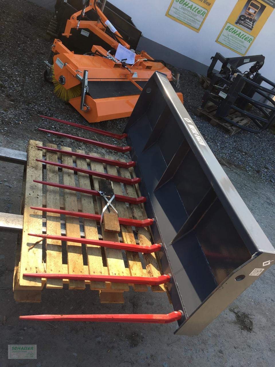 Sonstiges Traktorzubehör tipa Sonstige AROS Mistgabel SLM versch. Breiten, Dunggabel, Mistforke, Euroaufnahme, Neumaschine u Geiselhöring (Slika 4)