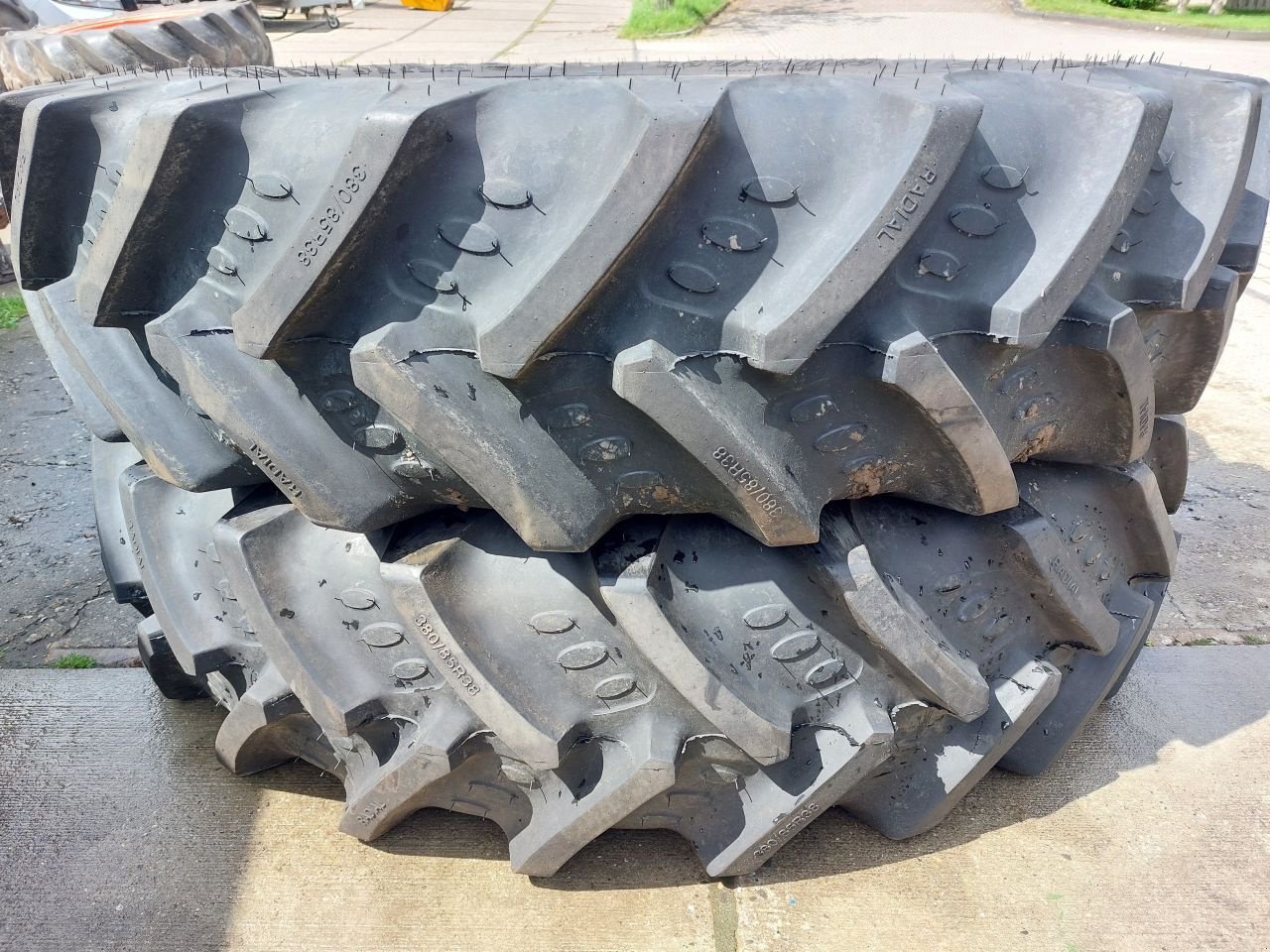 Sonstiges Traktorzubehör del tipo Sonstige Banden met velgen 650/65 R38, Gebrauchtmaschine In Ouderkerk aan den IJssel (Immagine 11)