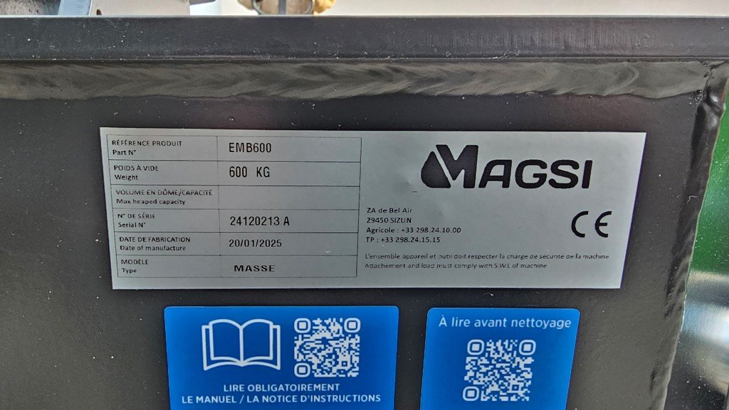 Sonstiges Traktorzubehör Türe ait Sonstige EBM600, Neumaschine içinde Altendorf (resim 4)