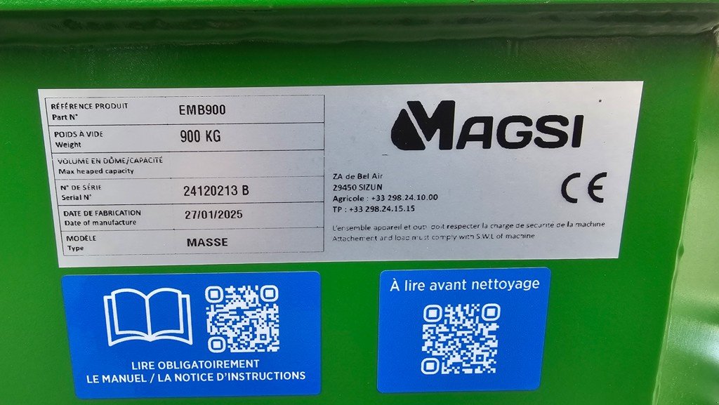 Sonstiges Traktorzubehör του τύπου Sonstige EMB 900, Neumaschine σε Altendorf (Φωτογραφία 4)