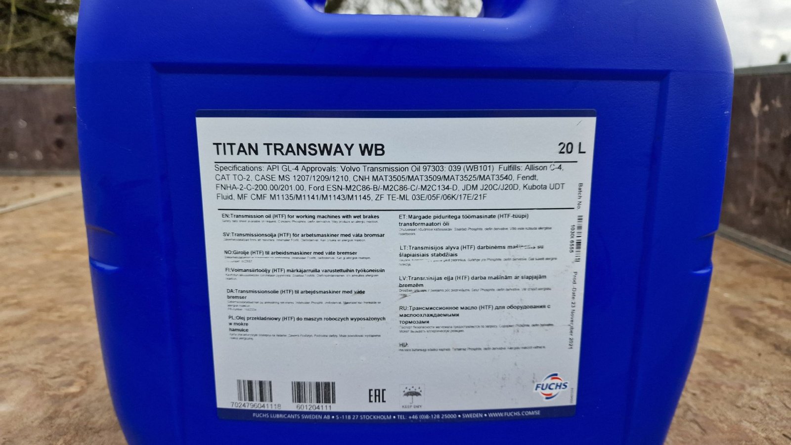 Sonstiges Traktorzubehör du type Sonstige Fuchs, Gebrauchtmaschine en Rønnede (Photo 3)