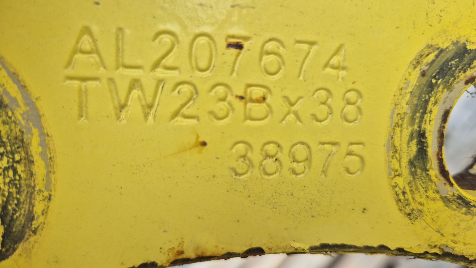 Sonstiges Traktorzubehör типа Sonstige Good Year 650/75R38 19mm op JOHN DEERE velgen, Gebrauchtmaschine в Schoonebeek (Фотография 6)