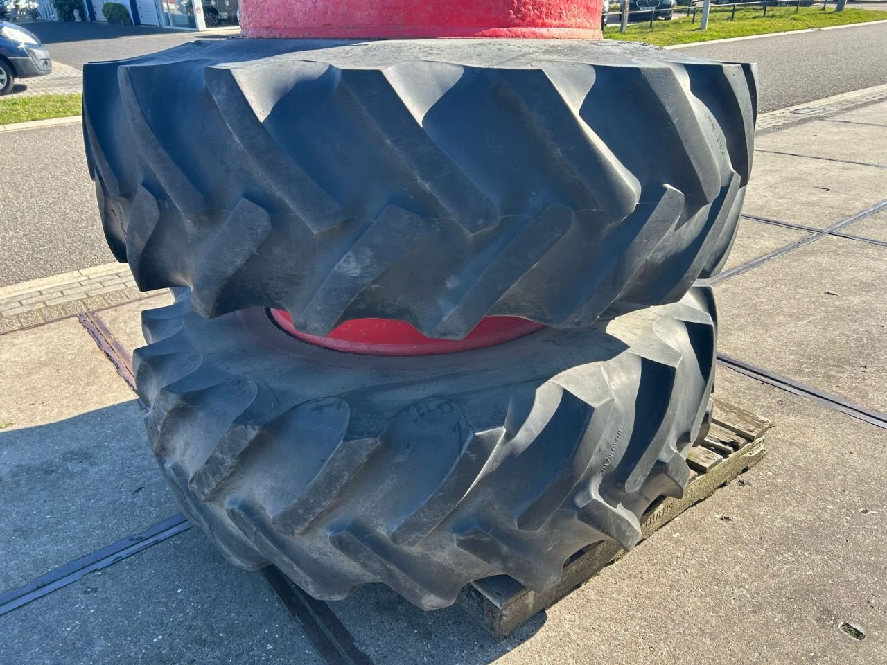 Sonstiges Traktorzubehör van het type Sonstige Goodyear/Fendt Dubbellucht/Montering, Gebrauchtmaschine in Joure (Foto 4)